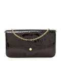 Vernis Pochette Felicie Chain Wallet Amarante