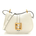 Vitello Brenta Cher Mini Fendi C'mon White Ice