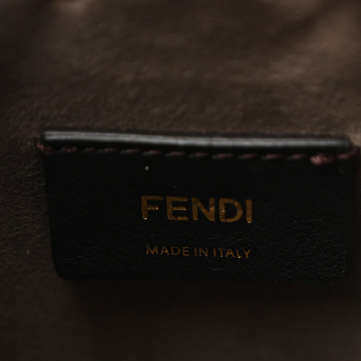 Vitello Cruise F is Fendi Mini Mon Tresor Bucket Bag Tortora