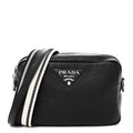 Vitello Daino Soft Camera Crossbody Black