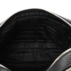 Vitello Daino Soft Camera Crossbody Black
