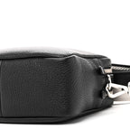Vitello Daino Soft Camera Crossbody Black