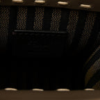 Vitello King Plexiglass Elaphe Python Print Logo Mini Fendi Sunshine Shopper Tote Tartufo Daisy Roccia