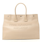 Vitello Large Rive Gauche Tote Sea Salt