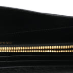 Vitello Move Metal Oro Chain Wallet Black