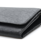 Vitello Move Metal Oro Chain Wallet Black