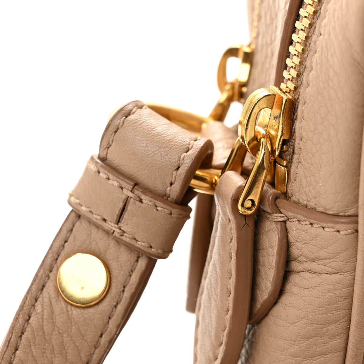 Vitello Phenix Camera Bag Cammeo