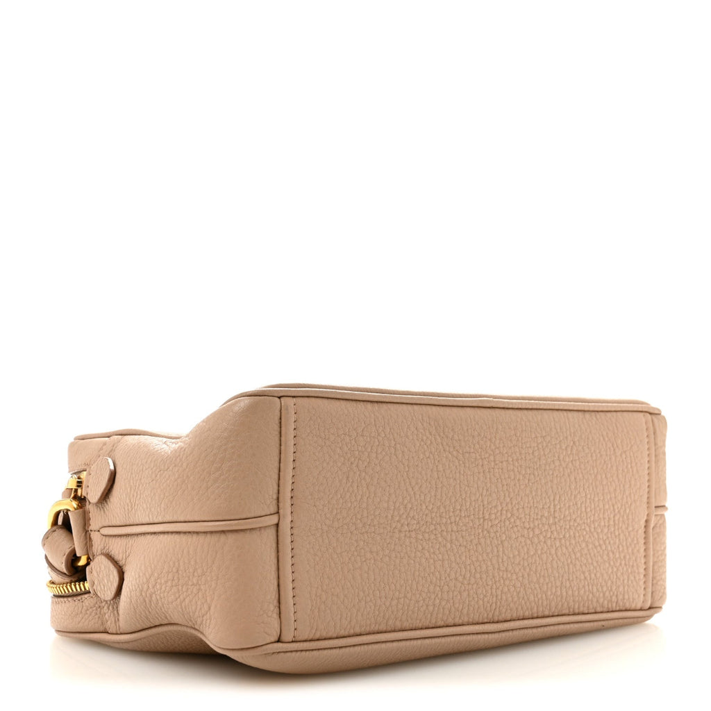 Vitello Phenix Camera Bag Cammeo