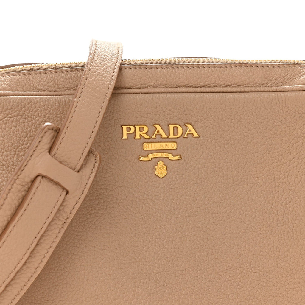 Vitello Phenix Camera Bag Cammeo