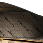 X GUCCI GG Supreme Monogram Small Hourglass Top Handle Bag Beige Ebony