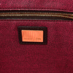 Zucca Spalmati Medium Roll Tote Tobacco Fuxia