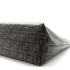 Zucca Spalmati Medium Roll Tote Tobacco Fuxia